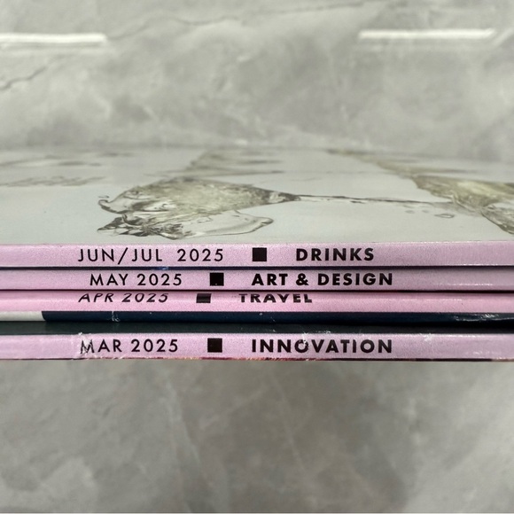 Bon Appétit 4 Magazine Bundle - Cooking Food Recipes Cocktails Travel Art Design - Picture 12 of 13